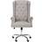 Safavieh Ian Linen Office Chair 117.1cm