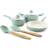 Gibson Home Plaza Cafe Cookware Set with lid 7 Parts