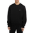 Nike Solo Swoosh Fleece Crew Sweatshirt - Black/White