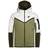 Nike Boy's Sportswear Tech Fleece Full-Zip Hoodie - Summit White/Alligator/Rough Green/Black (CU9223-121)
