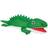 Amscan Floating Green Alligator Large Fabric Pool Toy