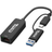 Plugable RJ45-USB A/USB C M-F 3.0 Adapter