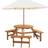 OutSunny 84B-163 Patio Dining Set, 1 Table incl. 3 Sofas