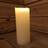 Premier 23x9cm Christmas Warm White Flickerbright with Timer LED Candle