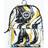 Hype Liquid Gold Marble Backpack