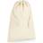 Westford Mill Organic Premium Cotton Stuff Bag (M) (Natural)