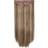 Lullabellz Super Thick Straight Clip In Hair Extensions 22 inch 5-pack Mellow Brown