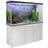 MonsterShop Aquarium Fish Tank & Cabinet with Complete Starter Kit