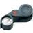 Eschenbach 118210 Folding hand magnifier Magnification: 10 x Lens size: (Ø) 23 mm Black