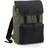 BagBase Vintage Laptop Backpack BG613 Olive/Black One Size Colour: Oli