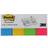 3M Post It Notes Self Markers 20x38mm Pack of 4, Assorted