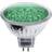 Deltech 1.2W LED GU53 Green DL-MR1621G