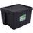 Wham Upcycled Black Storage Box 45L 4pcs