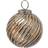 Hill Interiors The Noel Collection Burnished Jewel Swirl Large Bauble Christmas Tree Ornament 8cm