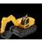 JCB Digger toy with light & sound