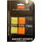 NOX Overgrips Pro 3-Pack Yellow/Orange/Black Gul,Orange,Sort