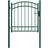 vidaXL Fence Gate with Arched Top 102x150cm