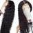 UNice Lace Frontal Natural Pre-Plucked Long Curly Wig