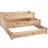 OutSunny 3-Tier Wooden Raised Bed 124x124x56cm