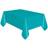Unique Party Rectangular Plastic Tablecover Caribbean Teal plastic colours oblong table 22 tablecloth tableware cover catering 54x108