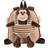Reversible Backpack Max Monkey 1.6 Litres Brown