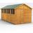 power 16x8, Single Apex Wooden Garden Shed (Building Area )