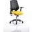 Dynamic Relay Task Operator Chair Bespoke Colour Black Back Yellow