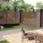 vidaXL Louver Fence WPC 180x180 Brown