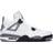 Nike Air Jordan 4 Retro M - White/Black/Cement Grey