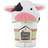 Baby Aspen Utterly Adorable Cow Hooded Towel Robe, 0-9 Months