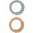 Filibabba Silicone Teether Ring 2-pack