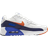 Nike Air Max 90 LTR PS - Summit White/Midnight Navy/Game Royal/Safety Orange