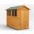 power Sheds 8x4 Apex Garden Shed (Building Area )