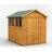 power 8x6, Single Apex Wooden Garden Shed (Building Area )