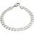 Fred Bennett Diamond Cut Curb Chain Bracelet - Silver