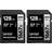 LEXAR Professional SILVER SDXC Class 10 UHS-II U3 V60 250/120MB/s 128GB (1667x) (2-Pack)