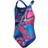 Speedo Girl's Digital Placement Medalist Swimsuit - Blue/Pink