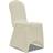 vidaXL 100 pcs Stretch Chair Loose Chair Cover Beige, White