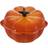 Le Creuset Mini Pumpkin Stoneware Cocotte with lid