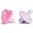 Munchkin Silicone Pacifier Texture 2pk, Pink Purple