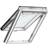Velux White Painted Top Hung Roof Aluminium, Timber Roof Window Triple-Pane