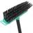 JVL Lightweight Outdoor Hard Bristle Sweeping Brush Broom Grey/Turquoise