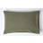 Homescapes Khaki Green Linen Housewife Pillowcase Pillow Case Green