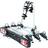 Homcom 3 Bicycle Carrier Rear-mounted SUV Mountain Hitch Mounted Rack