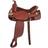 King Series Golden Trail Western Saddle 16.5inch - Brown