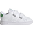adidas Kid's Advantage Lifestyle Loop - Cloud White / Green / Core Black