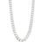 Fred Bennett Cut Curb Chain Necklace - Silver