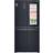 LG Køleskab/fryser 321liter Klasse E Black
