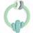 Itzy Ritzy 1 Silicone Teether with Rattle, 3 Months, Cactus