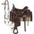 King Basic Leather Trail Saddle Package 17inch - Brown